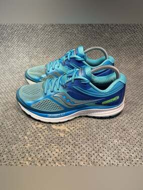 Saucony Guide 10 Blue Running Shoes Size 8 Women’s